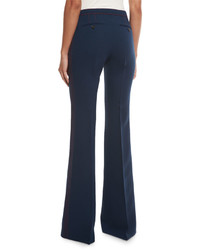 Burberry Tailored Boot Cut Trousers Ink Blue
