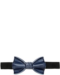 Cor Sine Labe Doli Blue Ceramic Bow Tie