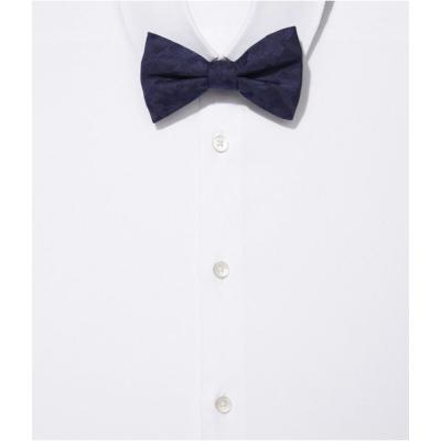 Express Silk Bow Tie Tonal Grid Blue, $39 | Express | Lookastic