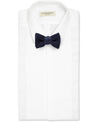 Lanvin Pre Tied Knitted Silk Bow Tie