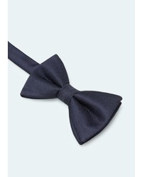 Mango Outlet Textured Bow Tie