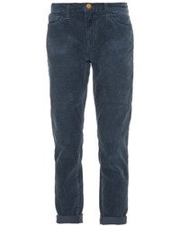 Current/Elliott The Fling Corduroy Low Rise Skinny Jeans