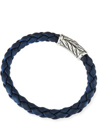 David Yurman Chevron Bracelet In Blue