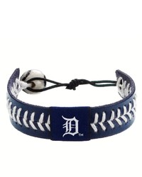 Gamewear Detroit Tigers Leather Baseball Bracelet