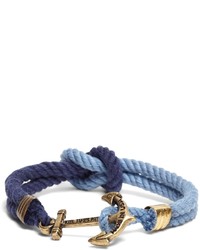 Brooks Brothers Kiel James Patrick Navy And Blue Triton Bracelet