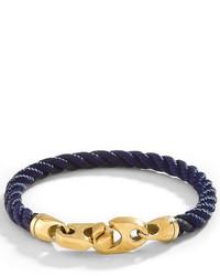 Sailormade Sailor Made The Endeavour Bracelet In Navy Blue