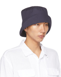 Engineered Garments Navy Cotton Bucket Hat