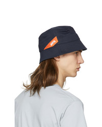 AFFIX Navy Logo Bucket Hat