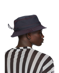 Sunnei Navy Twill Bucket Hat