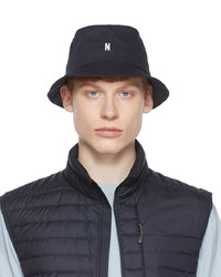 Norse Projects Navy Twill Bucket Hat