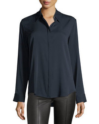 The Row Petah Classic Georgette Blouse