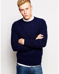 Ben Sherman Sweater With Cable Knit