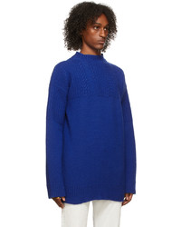 Maison Margiela Blue Knit Sweater