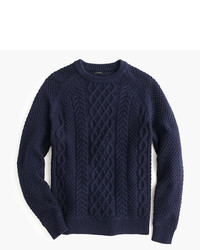 J.Crew Cable Cotton Sweater