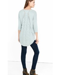 Cable Knit Express London Tunic Sweater