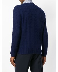 Polo Ralph Lauren Cable Knit Fitted Sweater