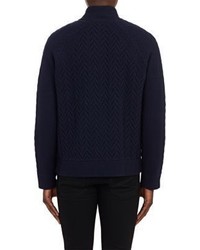 Vince Cable Knit Sweater Blue