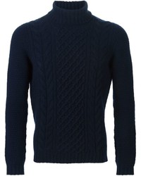 Drumohr Cable Knit Sweater