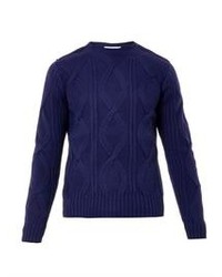 Carven Cable Knit Wool Sweater