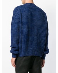 MSGM Chunky Mesh Knit Sweater