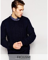 D Struct Cable Sweater