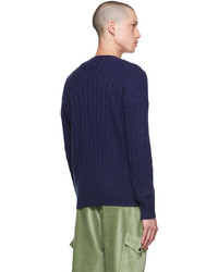 Polo Ralph Lauren Navy The Iconic Sweater