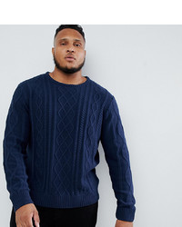 Another Influence Plus Cable Knit Jumper
