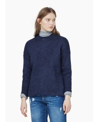 Mango Outlet Ribbed Sweater