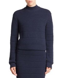 Marc by Marc Jacobs Ribbed Wool Turtleneck Sweater