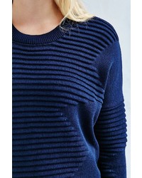Silence & Noise Silence Noise Rib Stitch Pullover Sweater