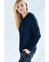Silence & Noise Silence Noise Rib Stitch Pullover Sweater