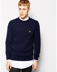 Lyle & Scott Sweater With Cable Knit
