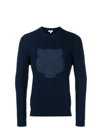 Kenzo Tiger Cable Knit Jumper