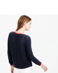 J.Crew Tipped Cable Sweater