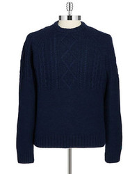Original Penguin Wool Cable Knit Sweater