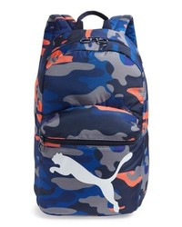 Navy Camouflage Backpack