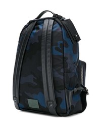 Valentino Garavani Rockstud Camouflage Print Backpack