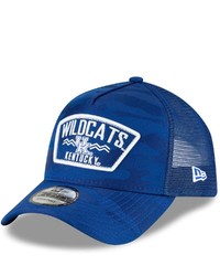 New Era Royal Kentucky Wildcats Broad Trucker 9forty Snapback Hat At Nordstrom