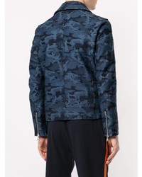 Loveless Camouflage Zipped Jacket