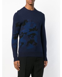 Neil Barrett Camouflage Pattern Sweater