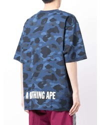 A Bathing Ape Camo Print T Shirt