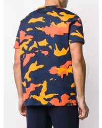 Valentino Camouflage Pattern T Shirt