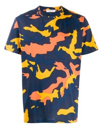 Valentino Camouflage Pattern T Shirt