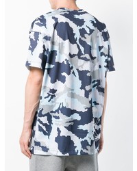 Nike Camouflage Print Mesh T Shirt