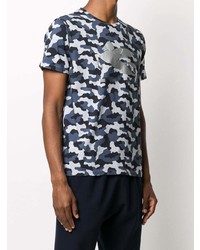 Etro Pegaso Camouflage Print T Shirt