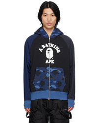 BAPE Navy Camo Relaxed Hoodie