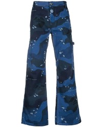 Off-White Camouflage Print Carpenter Jeans