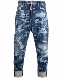 DSQUARED2 Camouflage Print Jeans