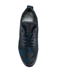 Alexander Smith Camouflage Lace Up Sneakers