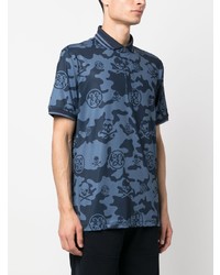 G/FORE Exploded Icon Camouflage Print Polo Shirt